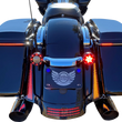 Load image into Gallery viewer, Custom Dynamics Panel Lights - Chrome - Smoke Lens CD-FASCIADCBCMC - Detail View
