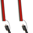 Load image into Gallery viewer, Custom Dynamics Plasma Rod - 14" - Red PR-PLUG-R-14 - Side View