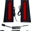Load image into Gallery viewer, Custom Dynamics ProBEAM® Auxiliary Fillerz® - Run/Brake/Turn - Red Lens - Gloss Black PB-FILL-23-RB - Main Product View
