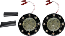 Load image into Gallery viewer, Custom Dynamics ProBEAM® Bullet Ringz™ LED Turn Signals - Black/Smoke PB-BR-RR-IND-BS - Main Product View
