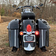 Load image into Gallery viewer, Custom Dynamics ProBEAM® Bullet Ringz™ LED Turn Signals - Chrome/Smoke PB-BR-RR-IND-CS - Side View