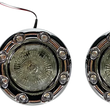 Load image into Gallery viewer, Custom Dynamics ProBEAM® Bullet Ringz™ LED Turn Signals - Chrome/Smoke PB-BR-RR-IND-CS - Main Product View