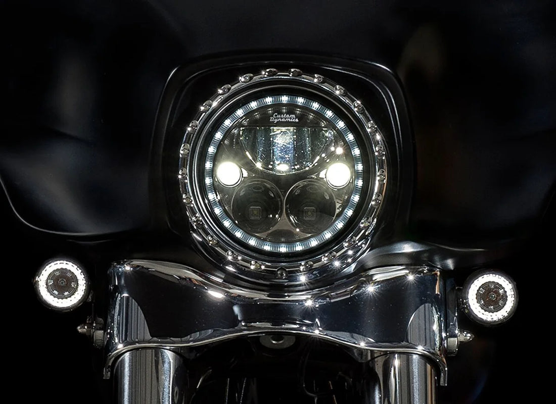 Custom Dynamics ProBEAM® Dynamic Ringz™ Turn Signals - 1157 PB-AW-1157 - Back View