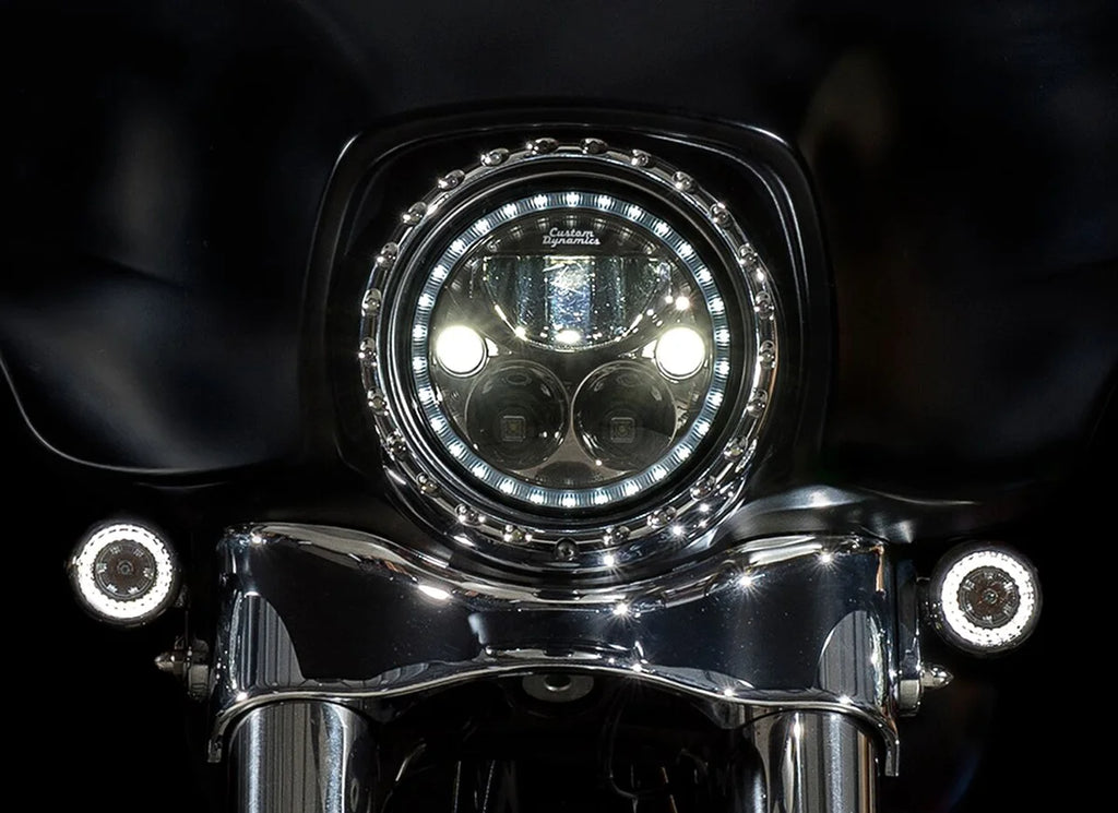 Custom Dynamics ProBEAM® Dynamic Ringz™ Turn Signals - 1157 PB-AW-1157 - Back View