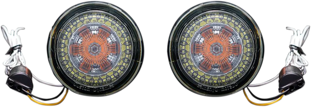 Custom Dynamics ProBEAM® Dynamic Ringz™ Turn Signals - HDI 1156 PB-AW-ECE-1156 - Side View