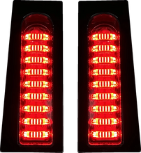 Load image into Gallery viewer, Custom Dynamics ProBEAM® Fillerz® Dual Color Lights - Smoke - Chrome PB-ECE-FILL-SC - Side View