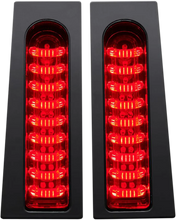 Load image into Gallery viewer, Custom Dynamics ProBEAM® Fillerz® Lights - Red - Gloss Black PB-FILL-R-B - Main Product View