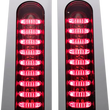 Load image into Gallery viewer, Custom Dynamics ProBEAM® Fillerz® Lights - Smoke - Chrome PB-FILL-S-C - Main Product View
