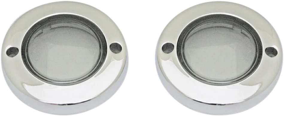 Custom Dynamics ProBEAM® Flat Bezel Turn Signal Adapters - Black/Smoke PB-FLAT-BEZ-BS - Additional View 5