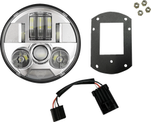Load image into Gallery viewer, Custom Dynamics ProBEAM® Headlight Kit - 5-3/4" - Chrome - FXLRST/FXRST PB-LRST-c - Main Product View
