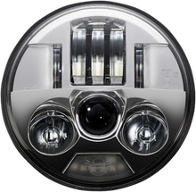 Load image into Gallery viewer, Custom Dynamics ProBEAM LED Headlamp 5.75" - Chrome PB-575-C - Main Product View