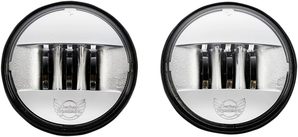 Custom Dynamics ProBEAM® Passing Lamps Black PB-45-B - Side View
