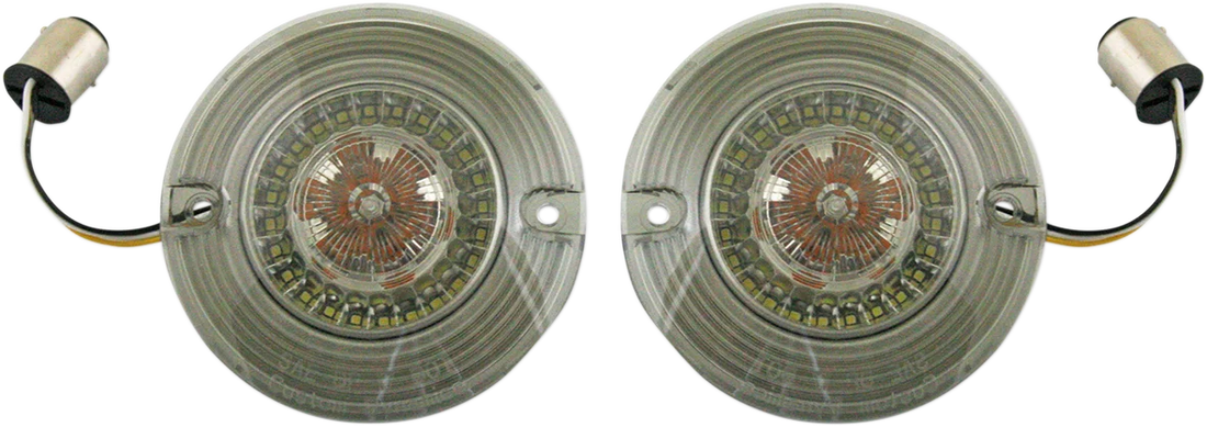 Custom Dynamics ProBEAM® Signal Lenses - Amber PB-F-LENS-AMBER - Side View