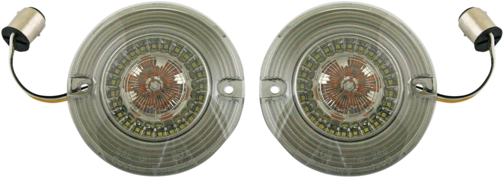 Custom Dynamics ProBEAM® Signal Lenses - Amber PB-F-LENS-AMBER - Side View
