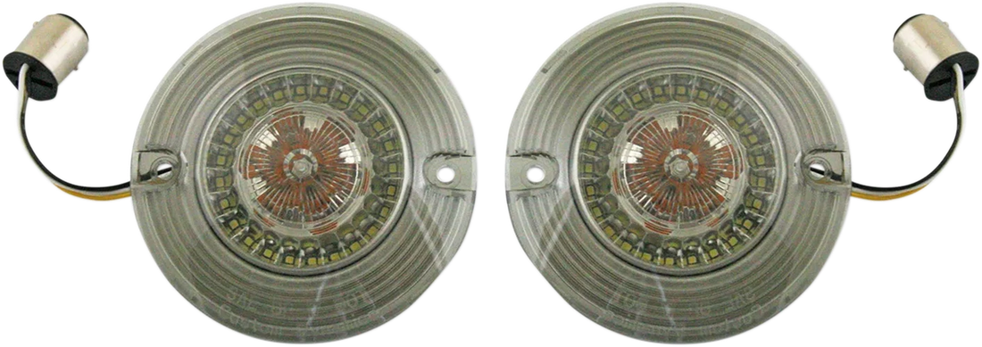 Custom Dynamics ProBEAM® Signal Lenses - Amber PB-F-LENS-AMBER - Side View