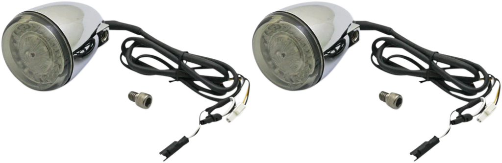 Custom Dynamics ProBEAM® Turn Signals - Chrome PB-IND-FTS-AW-C - Main Product View