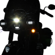 Load image into Gallery viewer, Custom Dynamics ProBEAM® Turn Signals - Chrome PB-IND-FTS-AW-C - Side View