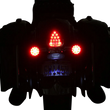 Load image into Gallery viewer, Custom Dynamics ProBEAM® Turn Signals - Chrome/Red PB-IND-RTS-R-C - Side View