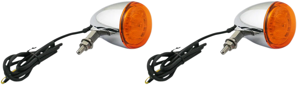 Custom Dynamics ProBEAM® Universal Turn Signals - Chrome/Amber PB-UNV-TS-A-C - Main Product View