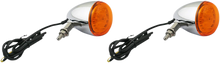 Load image into Gallery viewer, Custom Dynamics ProBEAM® Universal Turn Signals - Chrome/Amber PB-UNV-TS-A-C - Main Product View