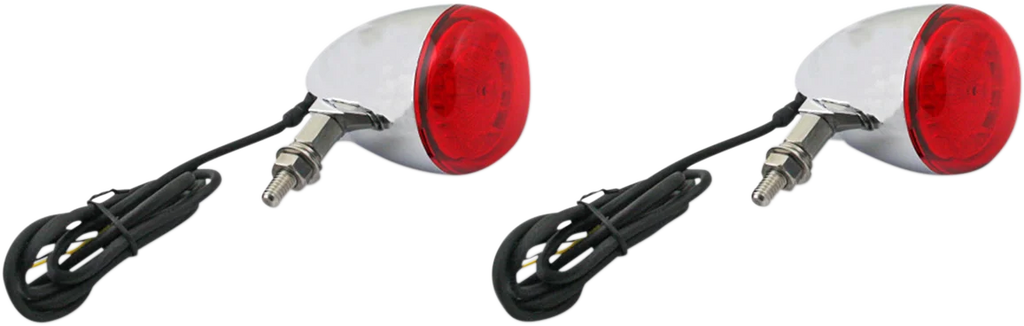 Custom Dynamics ProBEAM® Universal Turn Signals - Chrome/Clear PB-UNV-FTS-AW-C - Installation View