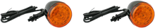 Load image into Gallery viewer, Custom Dynamics ProBEAM® Universal Turn Signals - Gloss Black/Amber PB-UNV-TS-A-B - Main Product View