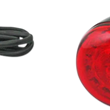 Load image into Gallery viewer, Custom Dynamics ProBEAM® Universal Turn Signals - Gloss Black/Red PB-UNV-RTS-RR-B - Main Product View