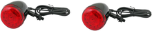 Load image into Gallery viewer, Custom Dynamics ProBEAM® Universal Turn Signals - Gloss Black/Red PB-UNV-RTS-RR-B - Main Product View