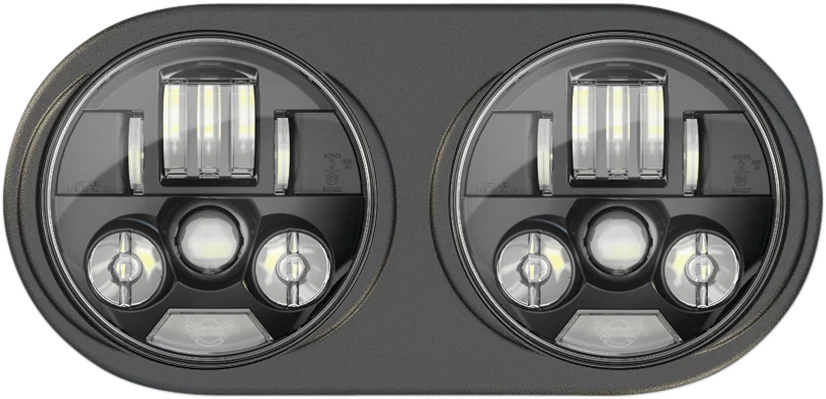 Custom Dynamics ProBeam® LED Headlamps - FLTR - Black PB-RG13-B - Main Product View