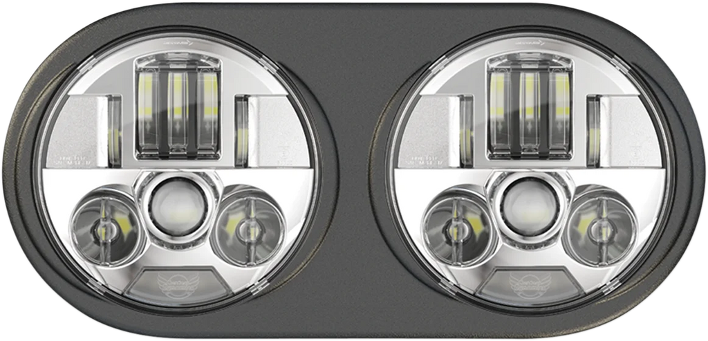 Custom Dynamics ProBeam® LED Headlamps - FLTR - Chrome PB-RG13-C - Main Product View