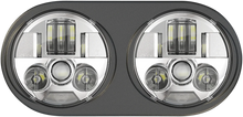 Load image into Gallery viewer, Custom Dynamics ProBeam® LED Headlamps - FLTR - Chrome PB-RG13-C - Main Product View
