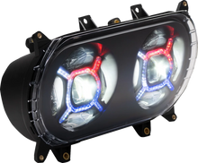 Load image into Gallery viewer, Custom Dynamics ProGLOW™ Headlight - Black - Road Glide PG-RG-B - Main Product View