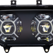 Load image into Gallery viewer, Custom Dynamics ProGLOW™ Headlight - Black - Road Glide PG-RG-B - Installation View