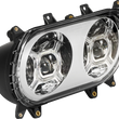 Load image into Gallery viewer, Custom Dynamics ProGLOW™ Headlight - Chrome - Road Glide PG-RG-C - Side View
