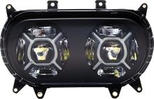Load image into Gallery viewer, Custom Dynamics ProGLOW™ Headlight - Chrome - Road Glide PG-RG-C - Detail View