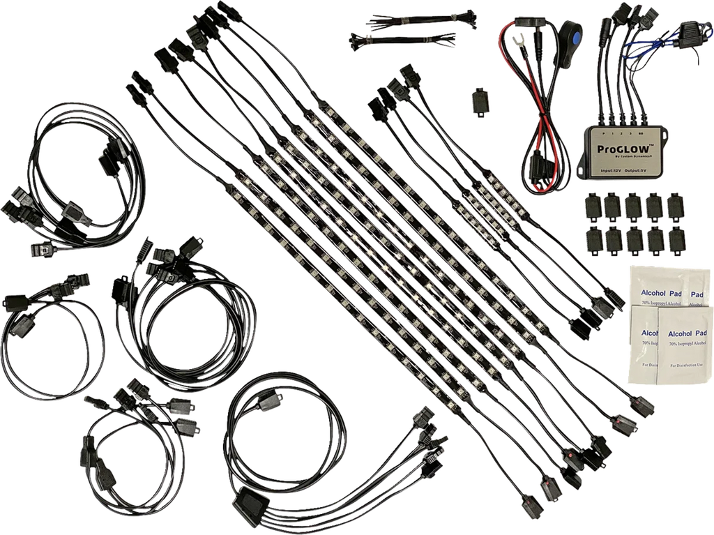 Custom Dynamics ProGLOW™ Light Kit - Harley Davidson Trike PG-TKE-KIT - Main Product View