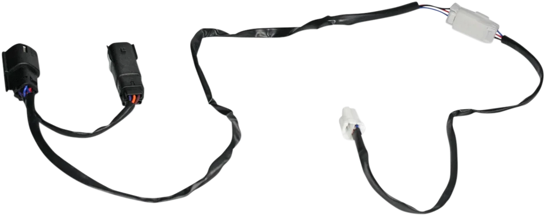 Custom Dynamics Quick Disconnect Harness - Tour Pak CD-TP-QD-14 - Back View