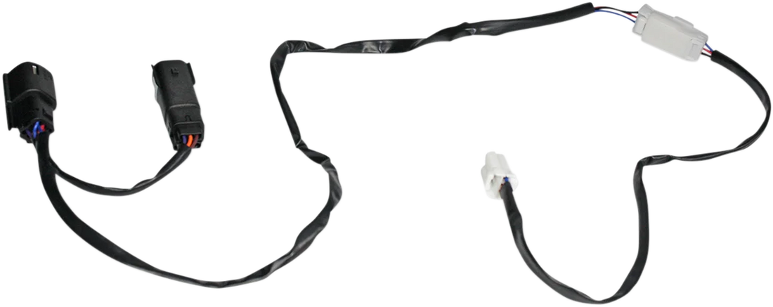 Custom Dynamics Quick Disconnect Harness - Tour Pak CD-TP-QD-13 - Back View