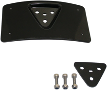 Load image into Gallery viewer, Custom Dynamics Radius License Plate Mount - Black CD-PFM-B - Main Product View