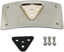 Load image into Gallery viewer, Custom Dynamics Radius License Plate Mount - Black CD-PFM-B - Side View