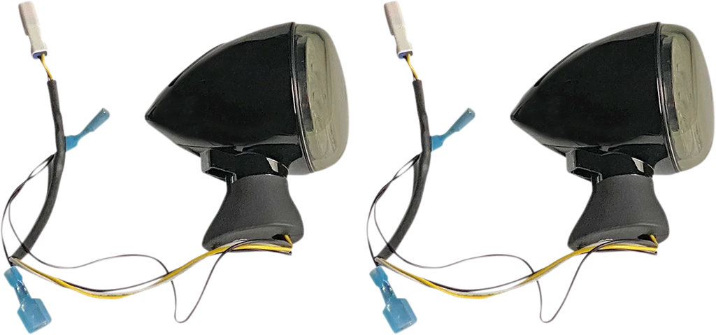 Custom Dynamics Rear LED Tun Signal Ringz - Smoke - Scout PB-SCOUT-RR-CS - Detail View