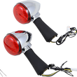 Load image into Gallery viewer, Custom Dynamics Rear LED Turn Signal Ringz - Chrome - Scout PB-SCOUT-RR-CR - Main Product View