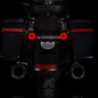 Load image into Gallery viewer, Custom Dynamics Rear Turn Signal Insert - JAE Bases - Red PB-RR-JAE - Back View