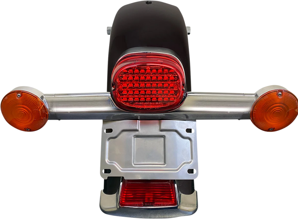 Custom Dynamics Relocation Kit - License Plate CD-LPR-KIT - Side View