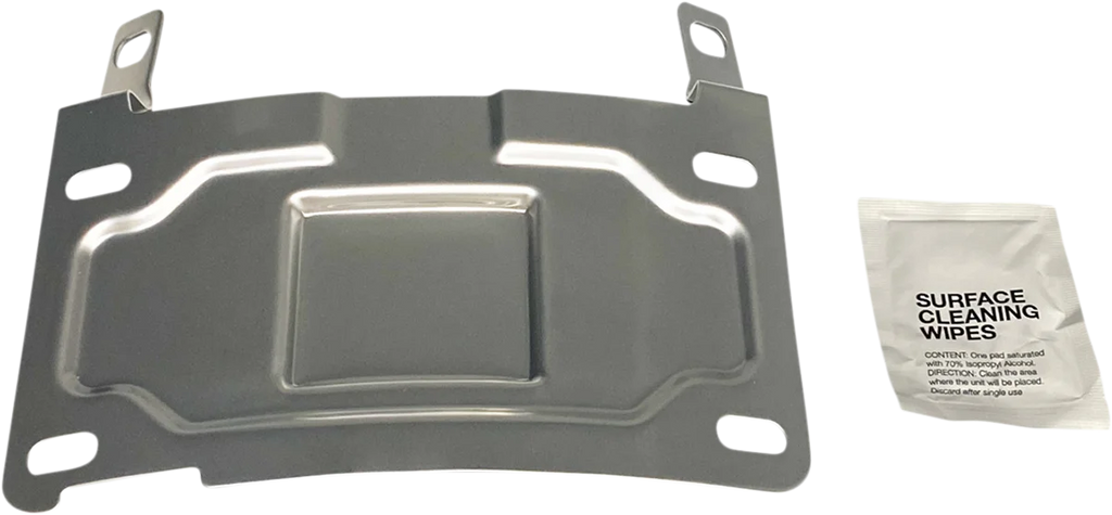 Custom Dynamics Relocation Kit - License Plate CD-LPR-KIT - Back View
