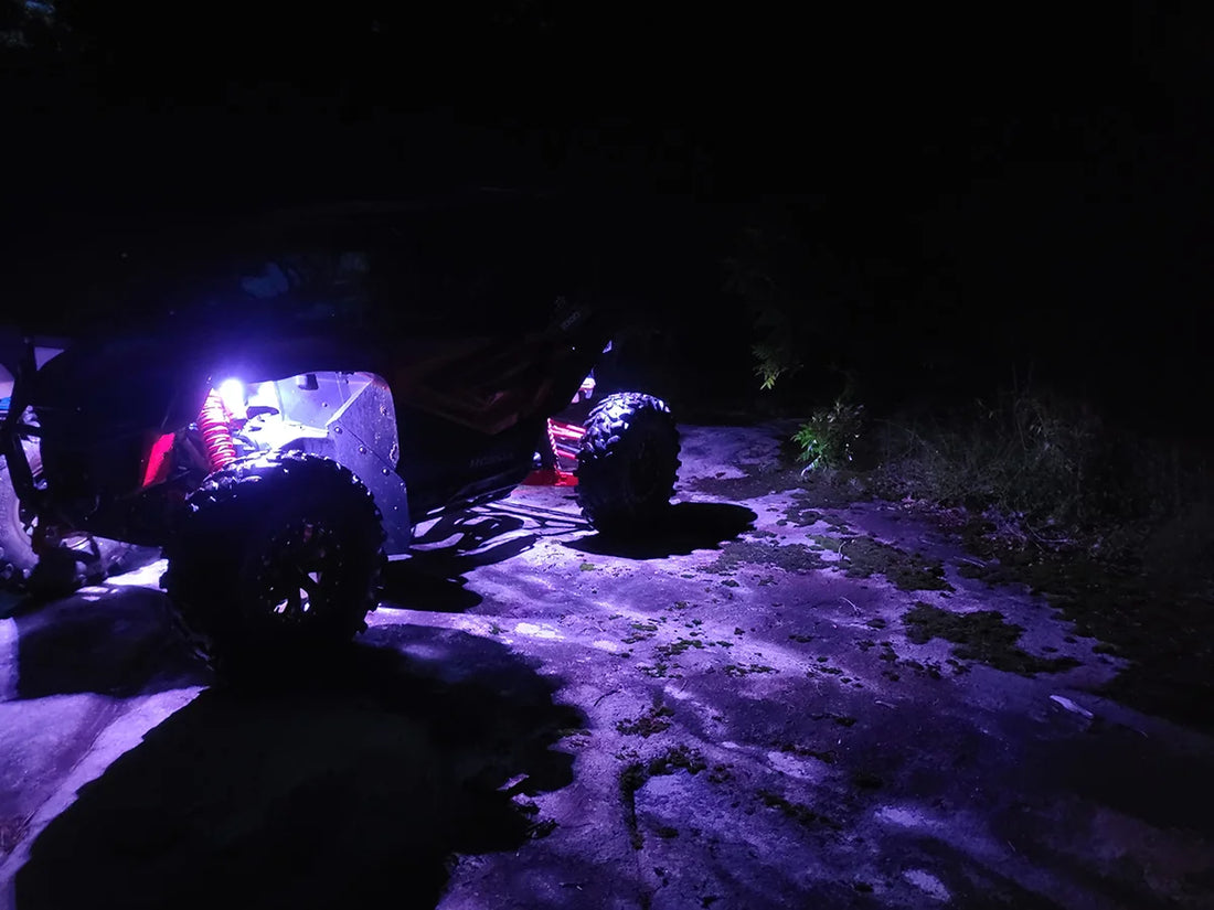 Custom Dynamics Rock Light Kit - Color Changing CD-ROCK-LED - Back View