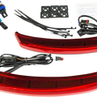 Load image into Gallery viewer, Custom Dynamics Saddle Bag Lights - Red Lens CD-INDBAG-SWP-R - Main Product View