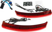 Load image into Gallery viewer, Custom Dynamics Saddle Bag Lights - Red Lens CD-INDBAG-SWP-R - Main Product View