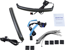 Load image into Gallery viewer, Custom Dynamics Saddle Bag Lights - Smoke Lens CD-INDBAG-SWP-S - Main Product View