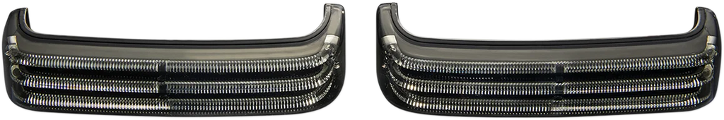 Custom Dynamics Saddlebag LED Lights - Sequential - Black/Smoke PB-SBSEQ-HD-BS - Side View